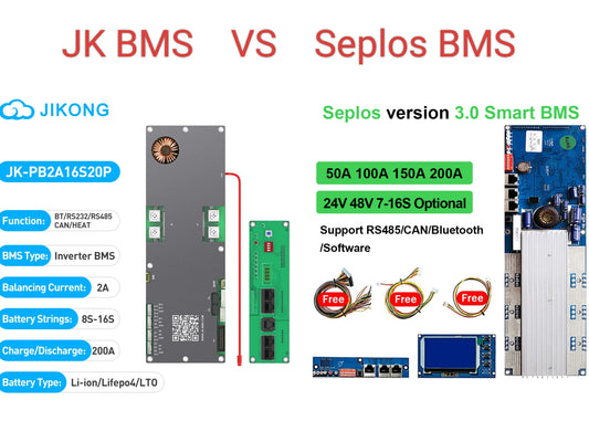 🔋 Seplos BMS vs JK BMS: Which One Fits Your Battery Project Best?