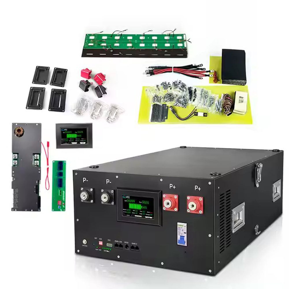 EU free shipping 16S 51.2V 280AH 300AH 314AH 330AH battery DIY kits with JK BMS