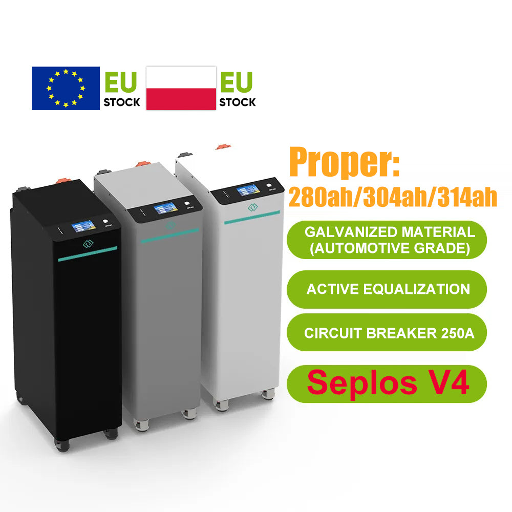 Poland warehouse free shipping Seplos V4 DIY kits with 16S200A BMS