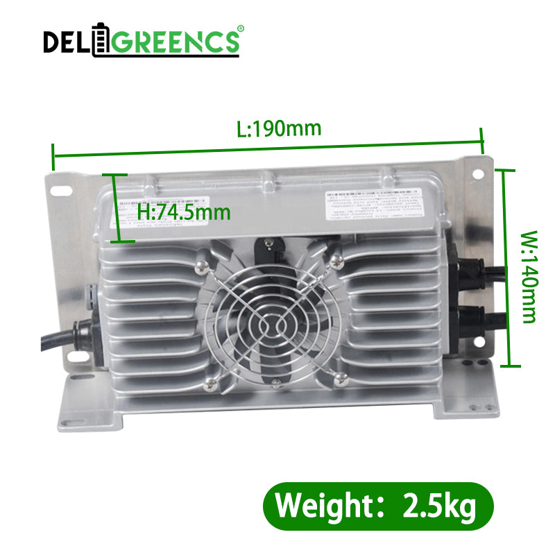 800W 63V 67.2V 71.4V 73V 10A 12A OBC charger