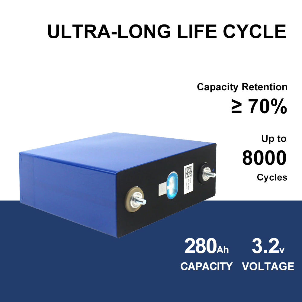 Tax free in EU CATL 280AH Grade A Prismatic LifepPO4 3.2V battery cells