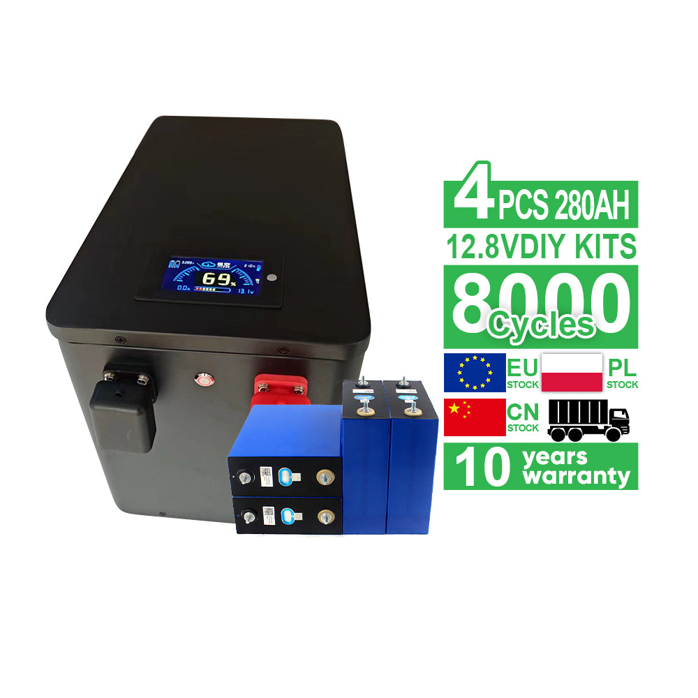 EU stock 12V 280AH 300AH 314AH battery case DIY kits with JK-B1A8S20P BMS