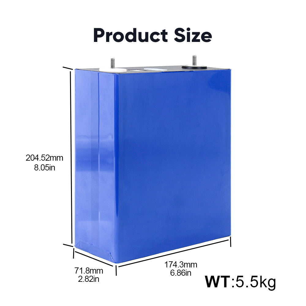 EU stock Higee 314AH 330ah Free shipping 8000 cycles LFP 3.2V battery cell