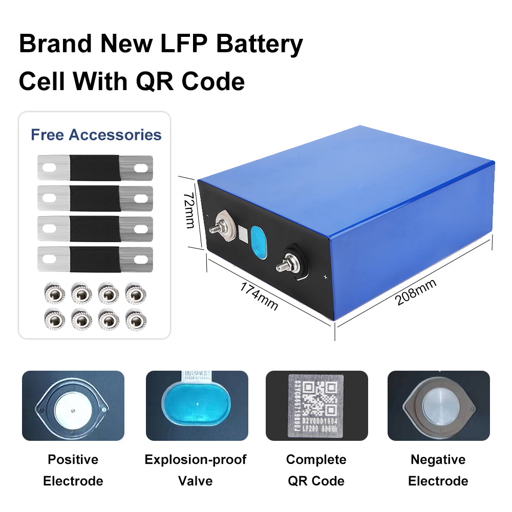 EVE 304AH Tax free Deligreen Poland warehouse LFP 3.2V 320ah battery cells