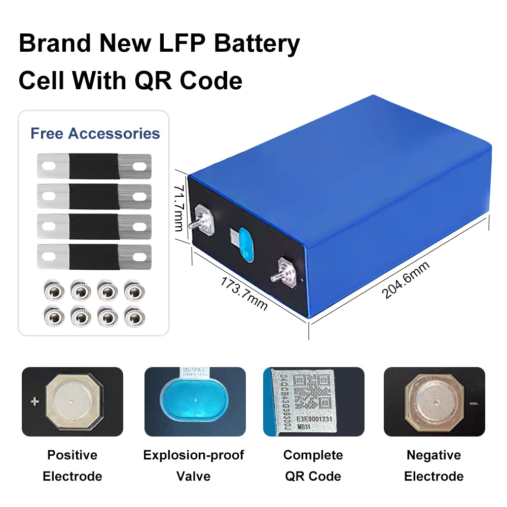 Free shipping Deligreen Poland warehouse EVE 314AH 330ah LFP 3.2V battery cell