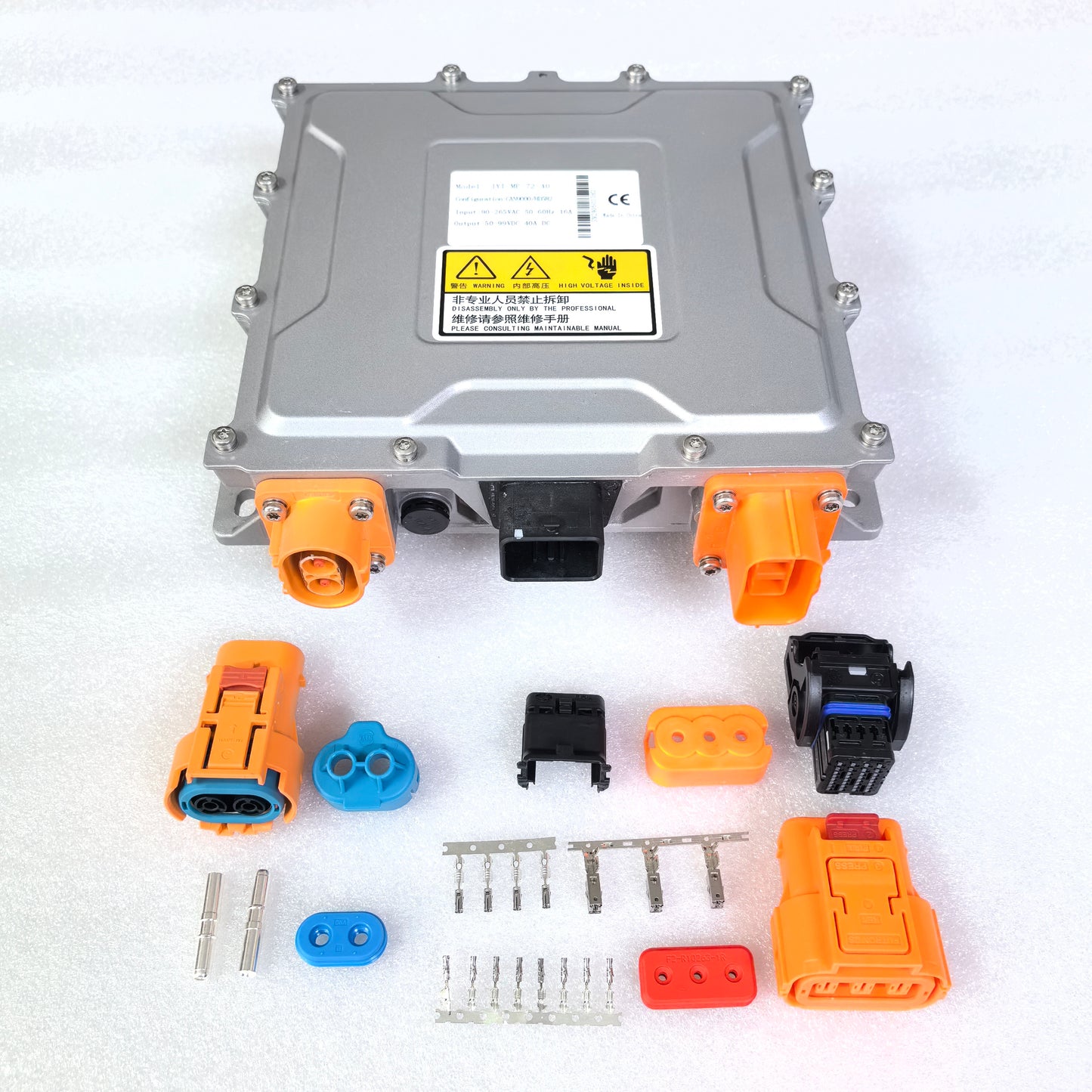 Air Cooled JYT-MF-312-10 312V 10A 220~450V · 12A OBC On Board Charger