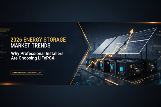 2026 Energy Storage Market Trends: Why More Professional Installers Are Choosing LiFePO4