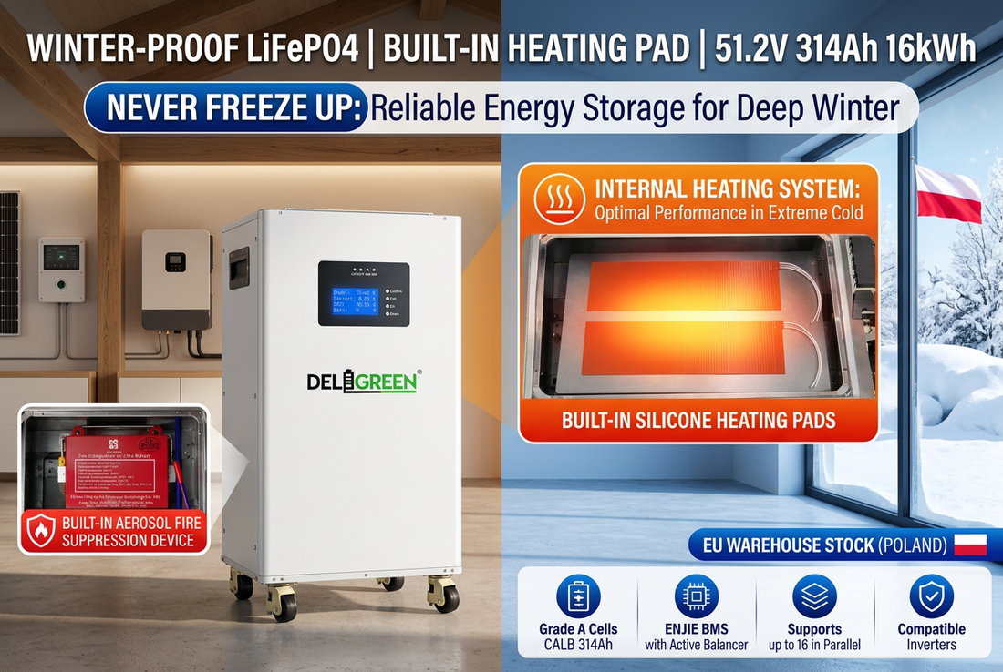 Why Charging LiFePO4 Below Freezing Destroys Batteries: Complete Winter Protection & Heated Battery Guide