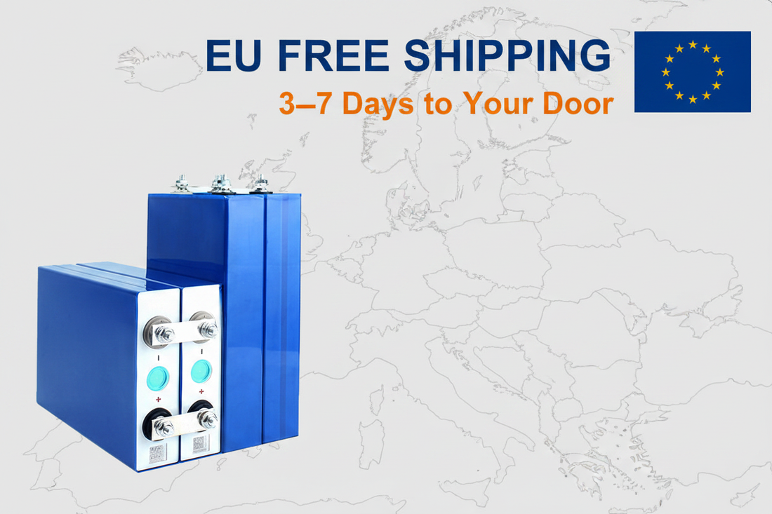 EVE 105AH LiFePO4 Cells Now In Stock at Our Poland Warehouse – EU Free Shipping, 3–7 Days Delivery