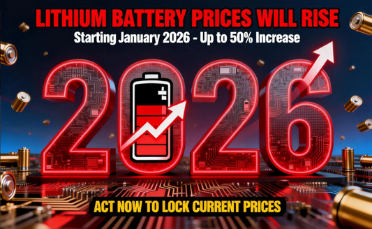 Battery Prices Are Rising From January 2026 — What You Need to Know？