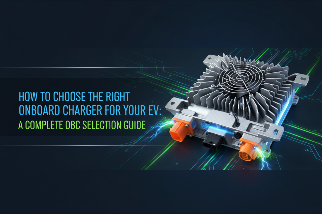 How to Choose the Right Onboard Charger for Your EV: A Complete OBC Selection Guide