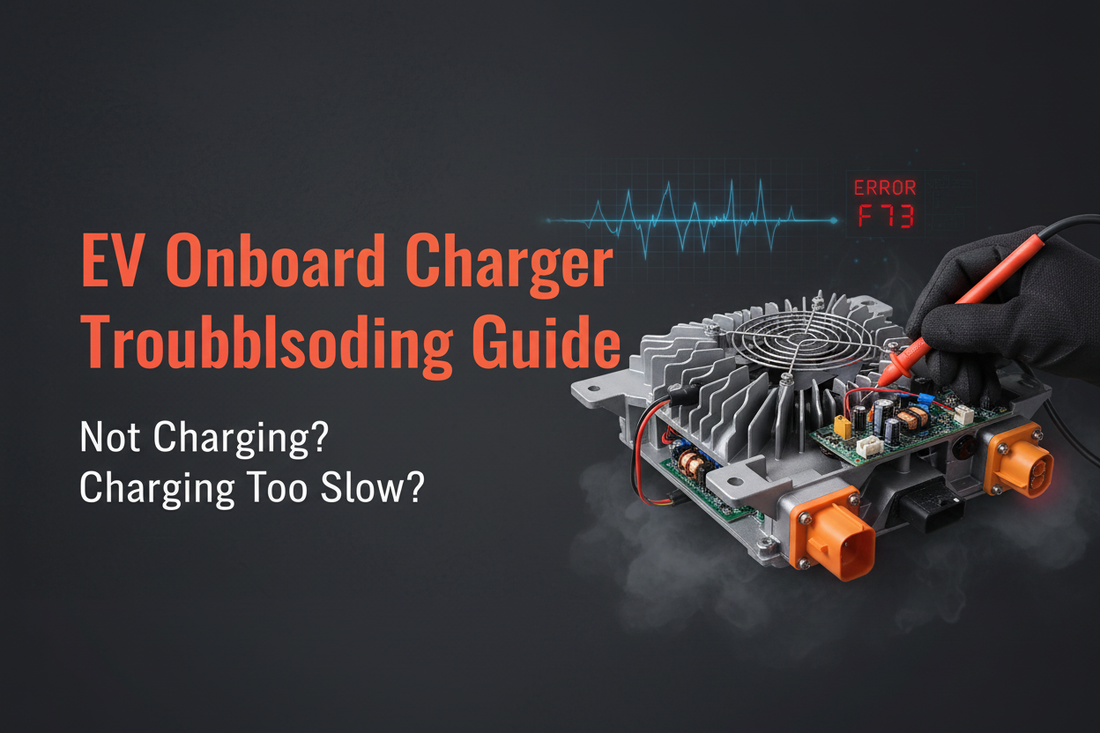 EV Onboard Charger Troubleshooting: Not Charging? Charging Too Slow? Here's How to Fix It