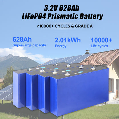 EU stock EVE MB56 628Ah LiFePO4 Battery Cells Grade A battery cells