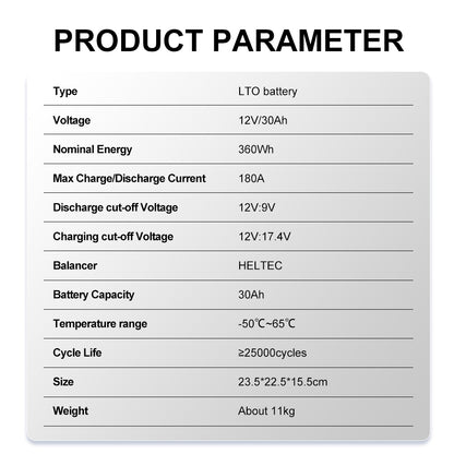 Yinlong 12v 30ah LTO battery pack for 6C high rate car audio