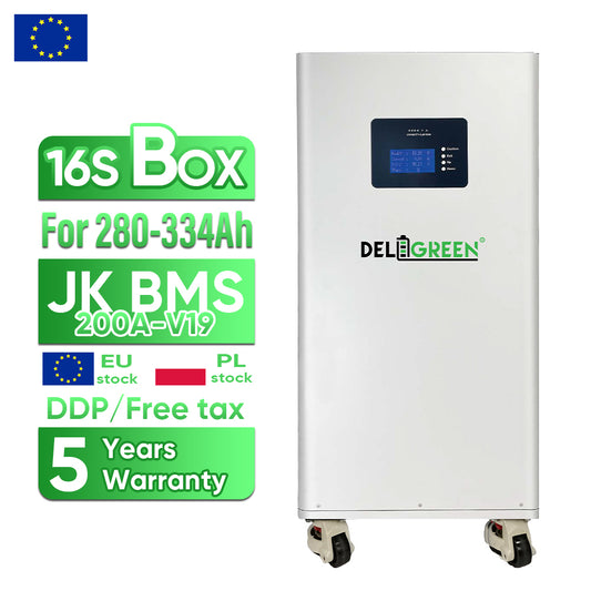 EU free shipping V15 V19 16S Vertical 51.2V 280ah 304ah 314ah lifepo4 battery DIY kits with JK BMS