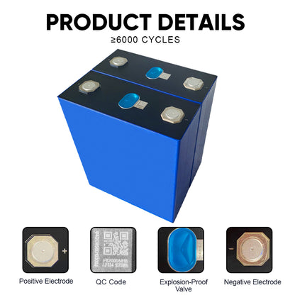 EU Free shipping EVE 334ah LiFePO4 Battery Cells Grade A battery cells