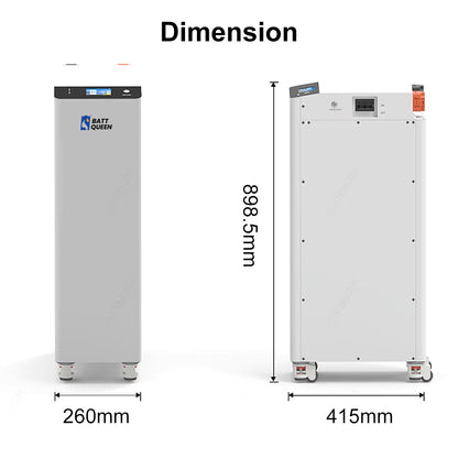 Poland Stock 16KWH 51.2V 314ah Battery pack with Seplos V4 and 314ah battery inside