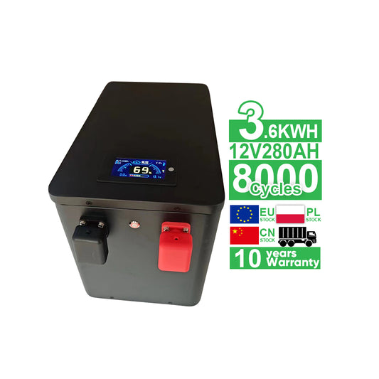 EU stock 12V 280AH 300AH 314AH battery case DIY kits with JK-B1A8S20P BMS