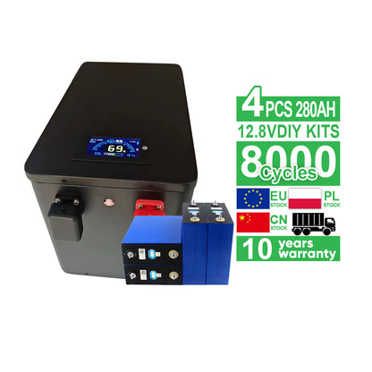 EU stock 12V 280AH 300AH 314AH battery case DIY kits with JK-B1A8S20P BMS