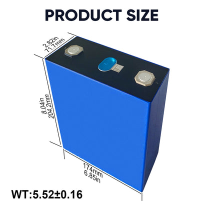 EU Free shipping EVE 334ah LiFePO4 Battery Cells Grade A battery cells