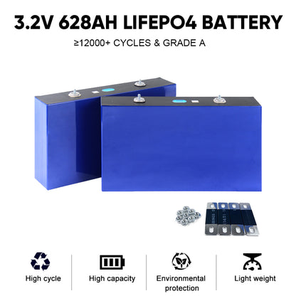 EU stock EVE MB56 628Ah LiFePO4 Battery Cells Grade A battery cells