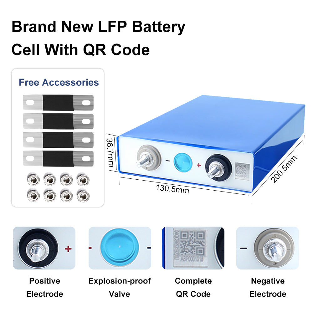 EVE 105AH LF105 Tax free shipping EU warehouse LFP 3.2V 100ah battery cells