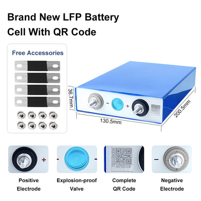 EVE 105AH LF105 Tax free shipping EU warehouse LFP 3.2V 100ah battery cells