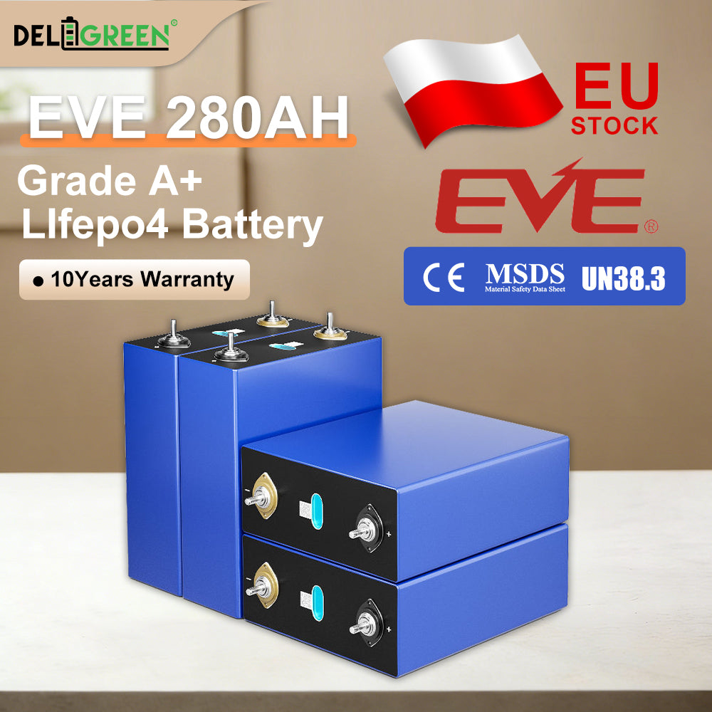 EVE LF280K Tax free EU warehouse LFP 3.2V 300ah battery cells for solar system