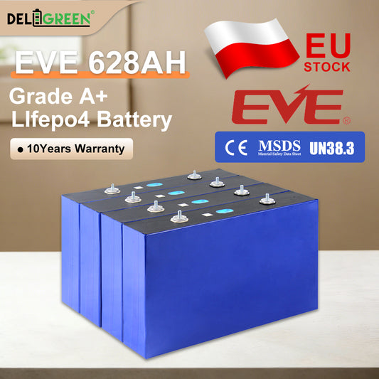 EU stock EVE MB56 628Ah LiFePO4 Battery Cells Grade A battery cells