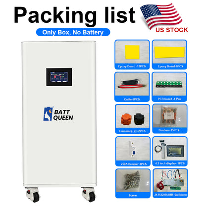 USA free shipping Deligreen Vertical 51.2V 280ah 304ah 314ah lifepo4 battery DIY kits with JK BMS