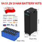 Poland warehouse 16KWH Seplos V4 51.2v EVE  MB31 314ah DIY battery pack