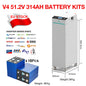 EU stock 16KWH 16pcs 51.2v CATL 314ah Seplos Mason V4 DIY LFP battery pack
