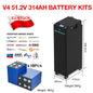 EU stock 16KWH 16pcs 51.2v CATL 314ah Seplos Mason V4 DIY LFP battery pack